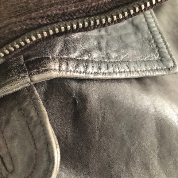 DANIER LEATHER MEN’S BROWN LEATHER JACKET - Picture 6 of 7